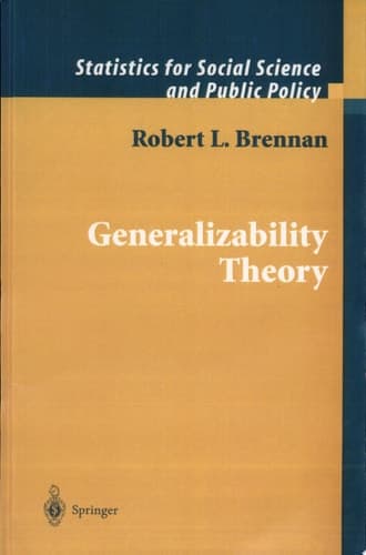 Generalizability Theory
