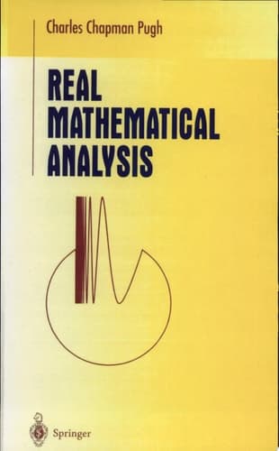 Real Mathematical Analysis