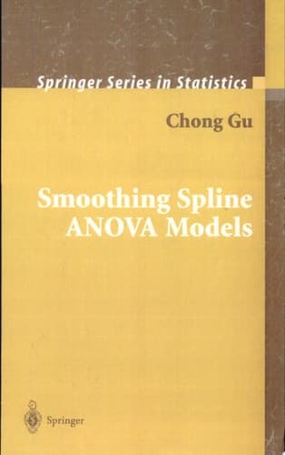 Smoothing Spline ANOVA Models