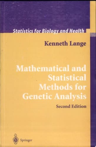 Mathematical and Statistical Methods for Genetic Analysis