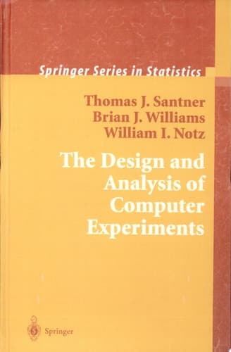 The Design and Analysis of Computer Experiments