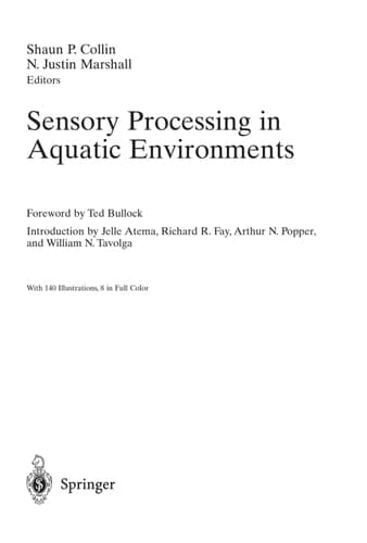 Sensory Processing in Aquatic Environments