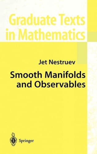 Smooth Manifolds and Observables
