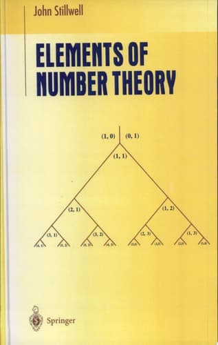 Elements of Number Theory