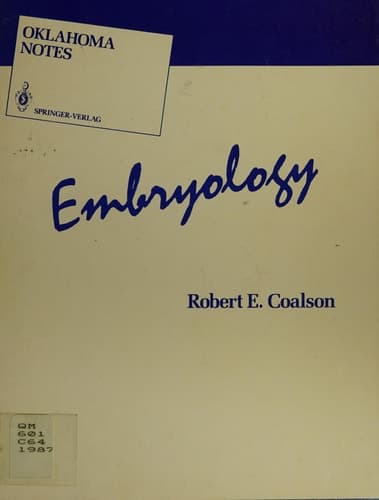 Embryology