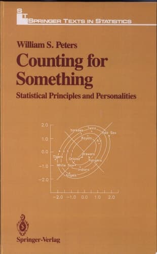 Counting for Something Statistical Principles and Personalities