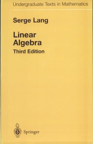 Linear Algebra