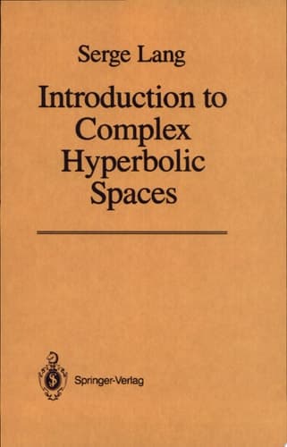 Introduction to Complex Hyperbolic Spaces