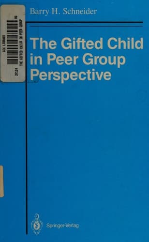 The Gifted Child in Peer Group Perspective