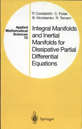 Integral Manifolds and Inertial Manifolds for Dissipative Partial Differential Equations