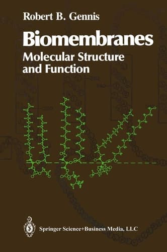 Biomembranes: Molecular Structure and Function (Springer Advanced Texts in Chemistry)