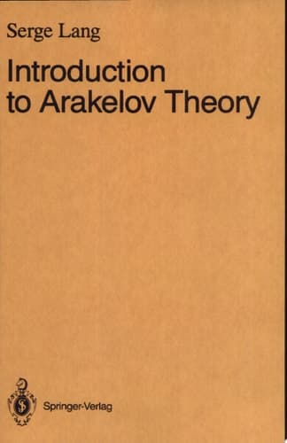 Introduction to Arakelov Theory