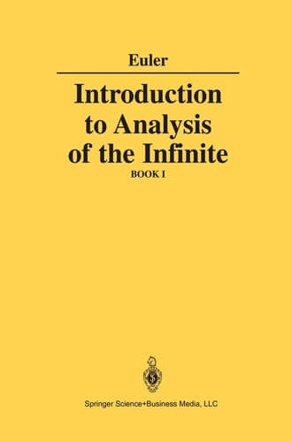 Introduction to Analysis of the Infinite Book I