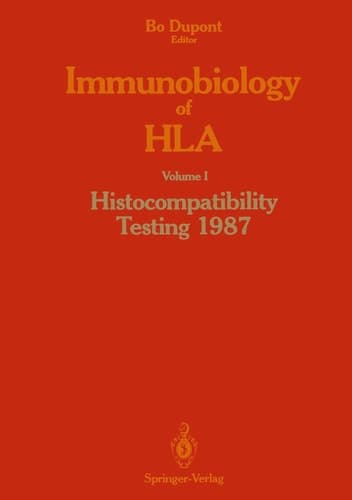 Immunobiology of HLA Volume I Histocompatibility Testing 1987