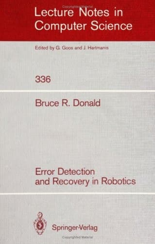 Error Detection and Recovery in Robotics