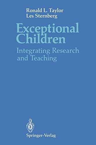 Exceptional Children: Integrating Research and Teaching