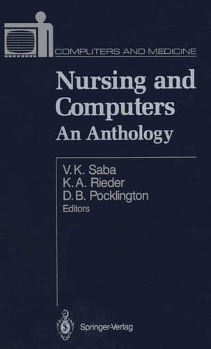 Nursing and Computers An Anthology
