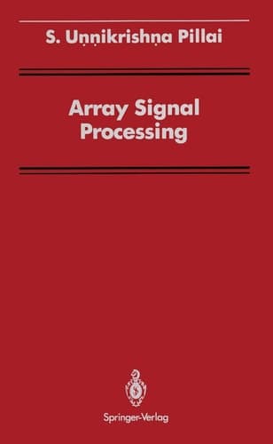 Array Signal Processing (Signal Processing and Digital Filtering)