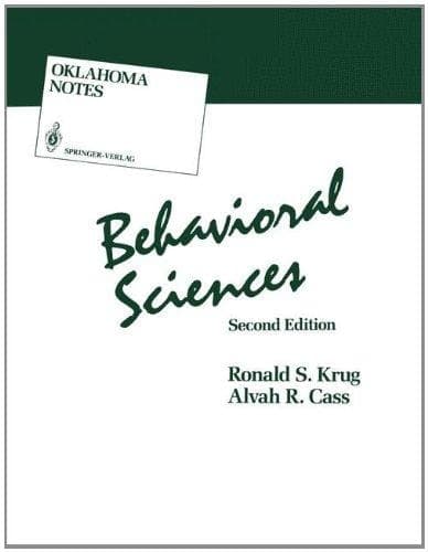 Behavioral Sciences (Oklahoma Notes)