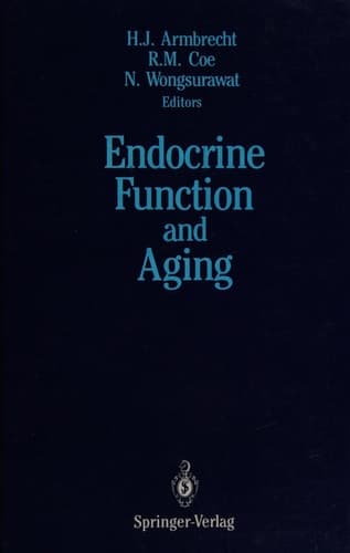 Endocrine Function and Aging