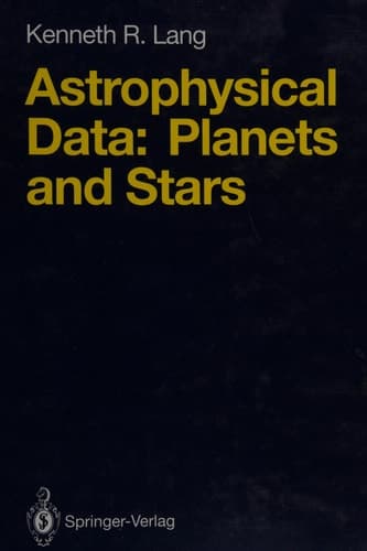 Astrophysical Data: Planets and Stars