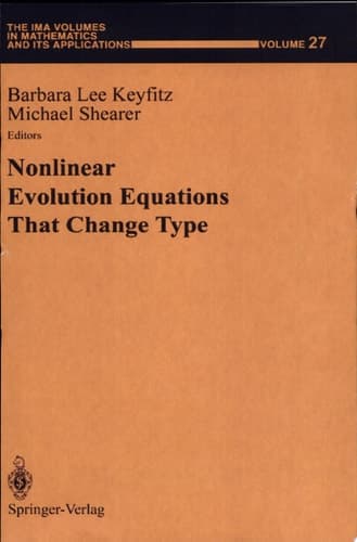 Nonlinear Evolution Equations That Change Type