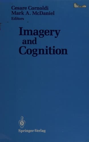 Imagery and Cognition