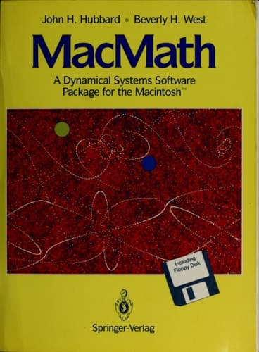 MacMath 9.2 A Dynamical Systems Software Package for the Macintosh