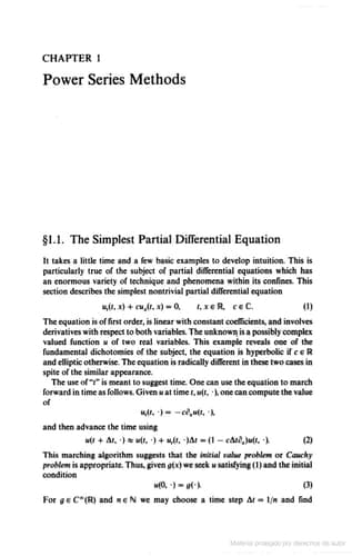 Partial Differential Equations