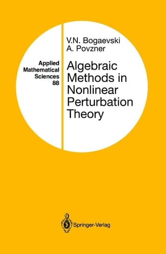 Algebraic Methods in Nonlinear Perturbation Theory