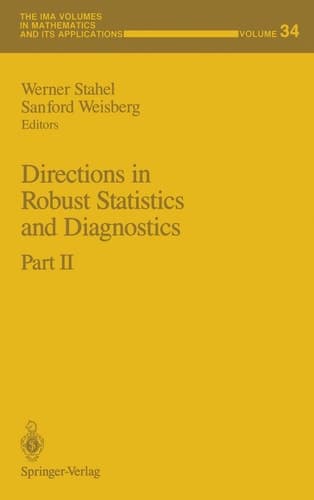 Directions in Robust Statistics and Diagnostics Part II