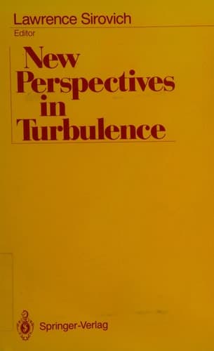 New Perspectives in Turbulence