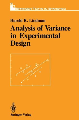 Analysis of Variance in Experimental Design (Springer Texts in Statistics)