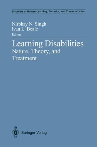 Learning Disabilities Nature, Theory, and Treatment