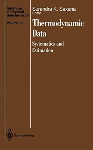 Thermodynamic Data Systematics and Estimation