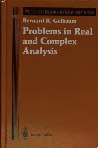 Problems in Real and Complex Analysis