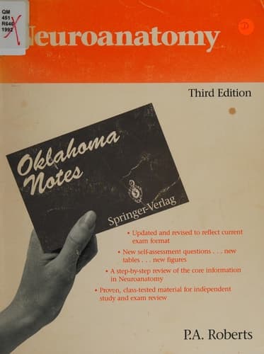 Neuroanatomy (Oklahoma Notes)