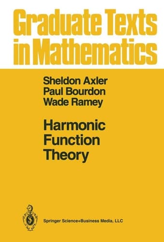 Harmonic Function Theory (Graduate Texts in Mathematics, Vol 137)