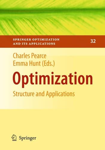 Optimization Structure and Applications