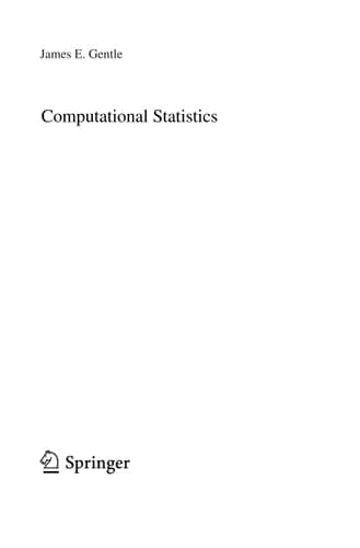 Computational Statistics