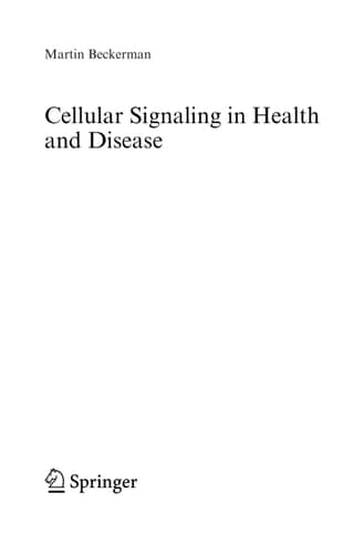 Cellular Signaling in Health and Disease