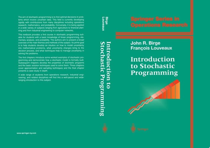 Introduction to Stochastic Programming