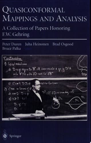 Quasiconformal Mappings and Analysis A Collection of Papers Honoring F.W. Gehring