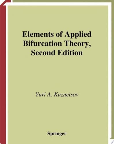 Elements of Applied Bifurcation Theory