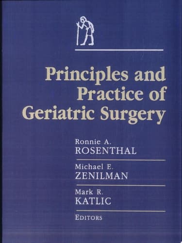 Principles and Practice of Geriatric Surgery