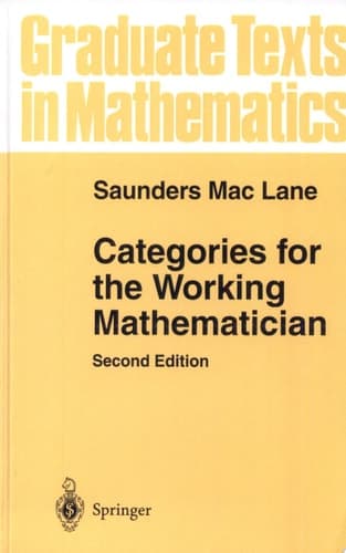 Categories for the Working Mathematician