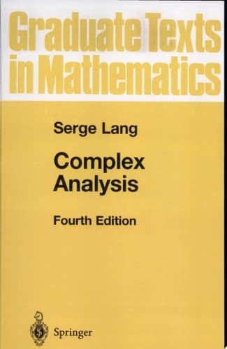 Complex Analysis