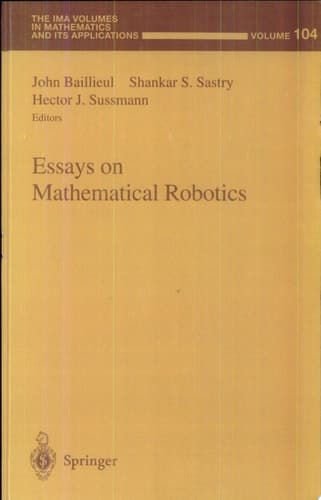 Essays on Mathematical Robotics
