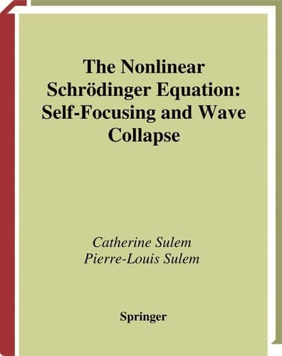 The Nonlinear Schrödinger Equation Self-Focusing and Wave Collapse