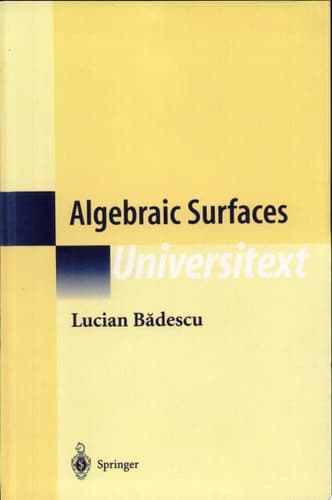 Algebraic Surfaces